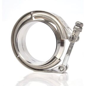 2.5" to 3" Exhaust Flange Adapter,Turbo Exhaust V-band Adaptor Flange CNC(2-1/2"ID to 3"ID)