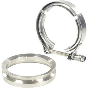 4" Flange + Clamp 4.21" Marmon Fit Borg Warner Turbo SX SX-E S200 S300