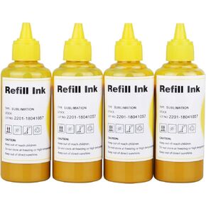6 Colors Sublimation Ink Refilled Bottles for Epson Artisan 1430 1400 835 L805 L800 837 710 810 700 725 730 Printers,Sublimation Ink 6 Colors Refill Ink kit for Refillable Cartridges CISS