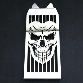 Skull Radiator Grill Cover Guard For HONDA Shadow VT600 VLX 600 Steed 400 1988-2007