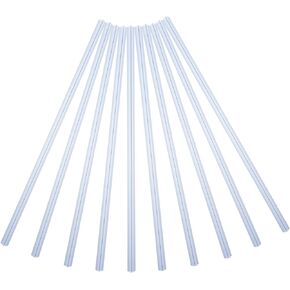 10pcs Plastic Spine Bars Wire Binding Combs Binding Bars for Paper Clear Binder Clear Plastic Folders Clear Slides Book Slide Binder Plastic Slide Binder Book Binder Rings Handle