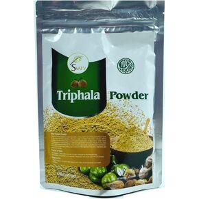 SVATV Triphala Powder II Amla, Haritaki & Bibhitaki II Detoxifying, Cleansing & Rejuvenation II 227g, 0.5 lb, 8 oz
