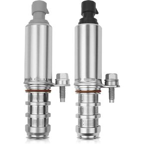 2 Pcs Intake & Exhaust Camshaft Position Actuator Solenoids for GM Chevy Malibu HHR Buick Pontiac 2.0L 2.2L 2.4L 12655420 12655421