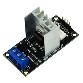 Genuine RobotDYN - PWM Ac Programmable Light Dimmer 110V - 220V AC Module Controller Board for Arduino, STM, ARM, AVR, Raspberry Compatible 50/60hz with HeatSink 3.3V/5V Logic from 110V Ac to 220V AC