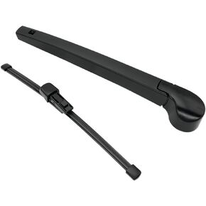 Rear Wiper Blade Arm Set Replacement for Volkswagen Golf 6 7 MK6 MK7 VW GTI 2010-2021 Back Glass Wipers, Factory OE Style Rear Windshield Wiper Arm & Wiper Blade 5K6955707B