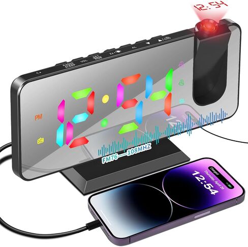 Clock Radio Alarm Clocks for Bedrooms in Saudi Arabia
