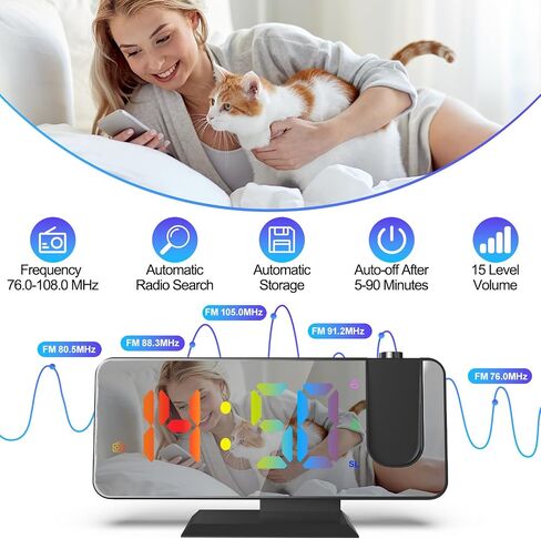 Clock Radio Alarm Clocks for Bedrooms in Saudi Arabia