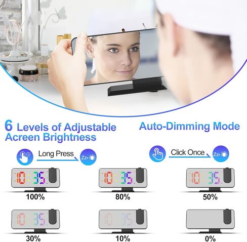 Clock Radio Alarm Clocks for Bedrooms in Saudi Arabia