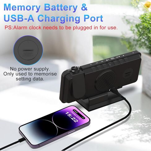 Clock Radio Alarm Clocks for Bedrooms in Saudi Arabia