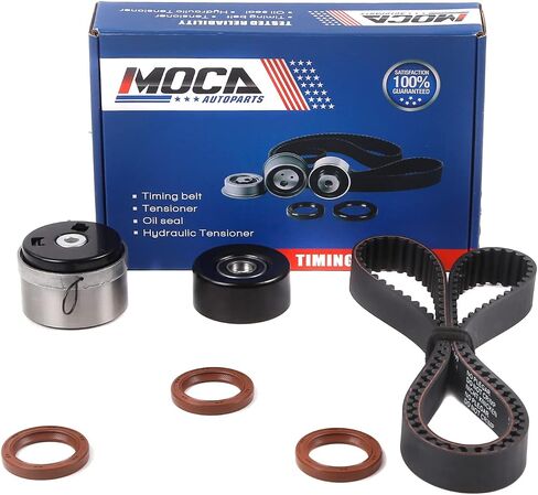 مجموعة حزام التوقيت MOCA متوافقة مع 2009-2010 لبونتياك G3 1.6L، 2010-2015 لسيارة شيفروليه كروز 1.8L، 2008-2009 لسيارة Saturn Astra 1.8L، 2012-2018 لسيارة شيفروليه سونيك 1.8L in Saudi Arabia