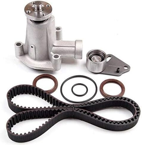 ECCPP Timing Belt Water Pump Kit Fits 1995-2001 for Mazda for ford 2.3L 2.5L SOHC 8v VIN A Cu. 140 in Saudi Arabia