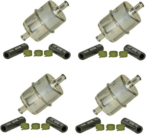 Wix 33033 (3/8") In-line Fuel Filter, Pack of 4 in Saudi Arabia