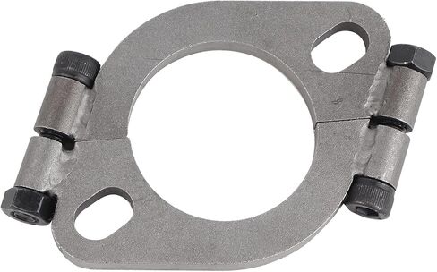 مجموعة شفة العادم مقاس 2 بوصة، ملحقات استبدال شفة عادم إصلاح الانقسام المسطح، قطعة غيار شفة عادم مسطحة من الصلب منخفض الكربون للدراجة النارية in Kuwait