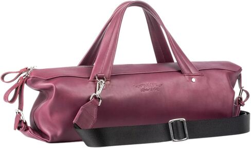 حقيبة MG Leather Work Flute Gig مصنوعة من جلد ديترويت الأصلي ذو الطراز الحديث. حقيبة فلوت، حافظة فلوت (مرن، أسود) in Kuwait