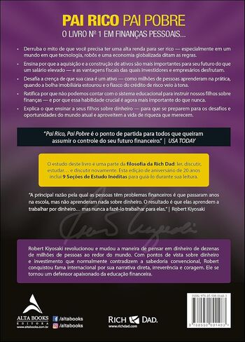 Pai Rico Pai Pobre - Edicao De 20 Anos Atualizada E Ampliada (Em Portugues do Brasil) in Saudi Arabia