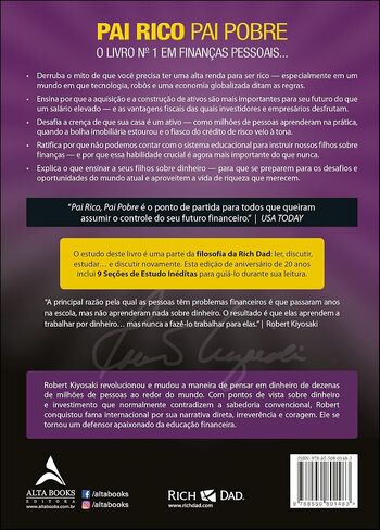 Pai Rico Pai Pobre - Edicao De 20 Anos Atualizada E Ampliada (Em Portugues do Brasil) in Saudi Arabia