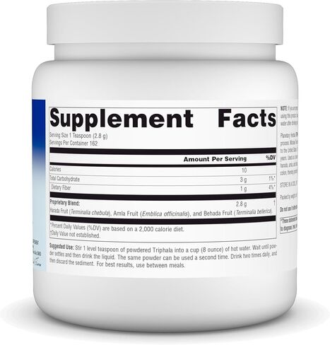 Planetary Herbals: Triphala 16 oz. Powder in Saudi Arabia