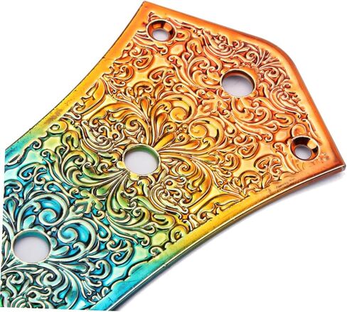 ملحقات لوحة التحكم المعدنية 4 من Toyvian لأجزاء الجيتار الكهربائي ولوحة التحكم في الجيتار وإكسسوارات الجيتار ولوحة التحكم ذات الطراز العتيق واستبدال الجسر in Kuwait