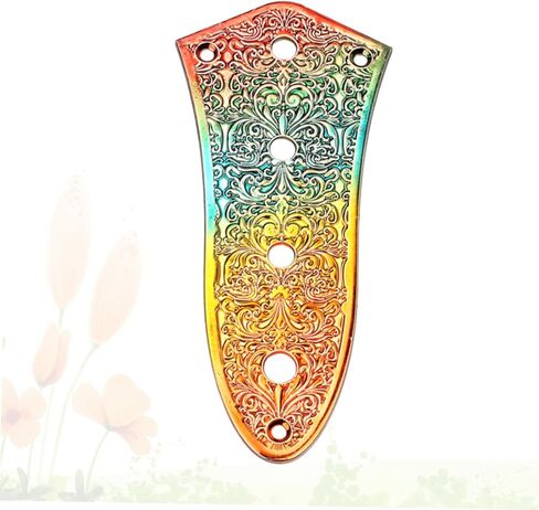 ملحقات لوحة التحكم المعدنية 4 من Toyvian لأجزاء الجيتار الكهربائي ولوحة التحكم في الجيتار وإكسسوارات الجيتار ولوحة التحكم ذات الطراز العتيق واستبدال الجسر in Kuwait