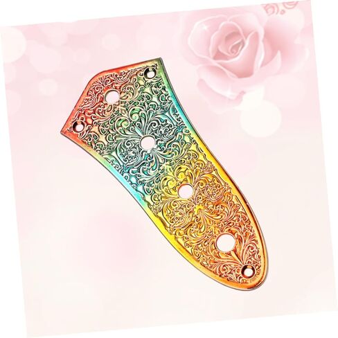 ملحقات لوحة التحكم المعدنية 4 من Toyvian لأجزاء الجيتار الكهربائي ولوحة التحكم في الجيتار وإكسسوارات الجيتار ولوحة التحكم ذات الطراز العتيق واستبدال الجسر in Kuwait