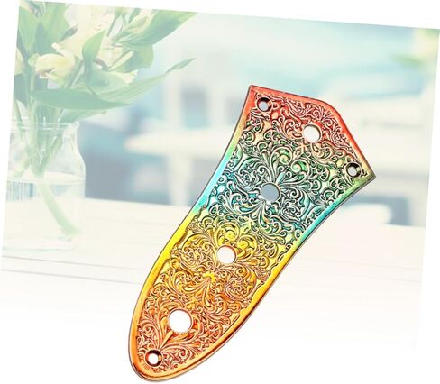 ملحقات لوحة التحكم المعدنية 4 من Toyvian لأجزاء الجيتار الكهربائي ولوحة التحكم في الجيتار وإكسسوارات الجيتار ولوحة التحكم ذات الطراز العتيق واستبدال الجسر in Kuwait