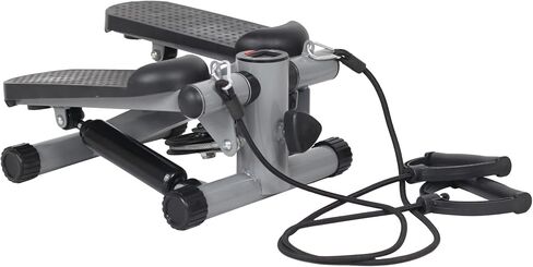 Mini Step Exercise Stepper with LCD Display, Step Machine with Removable Resistance Band Anti -Slip Foot Pedal in Saudi Arabia