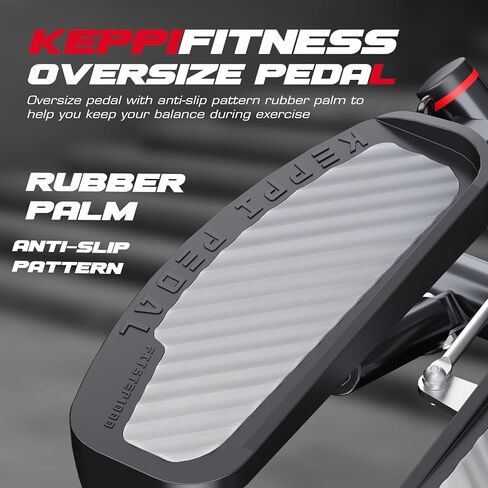 KeppiFitness Steppers for Exercise at Home, Stair Stepper with Resistance Bands, 400LB Capacity Stepper Machine, Advanced Type Twist Stepper for Cardio Workout Leg Training Hip Extension in Kuwait