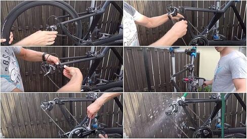 حارس سلسلة دراجات Sportixx | أداة للتنظيف والإصلاح على منصة عمل الدراجة in Kuwait