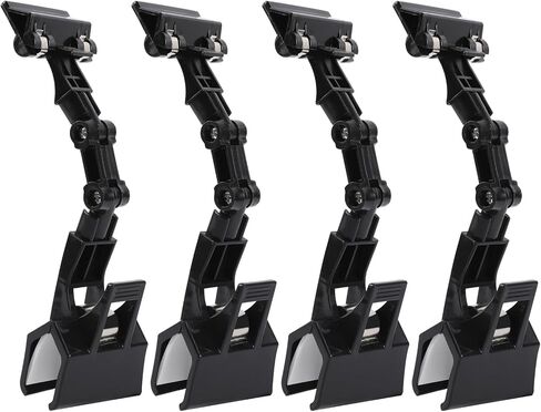 4 Pack Document Holder Adjustable for Typing Flexible Documents Holder Foldable Paper Copy Holder Clip Rotatable Handy Artist Supplies Holder for Computer Monitor Canvas Clamp in Saudi Arabia