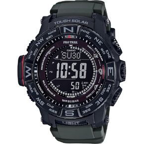 Casio Men's Pro Trek PRW-3500T-7CR Tough Solar Triple Sensor Digital Sport Watch