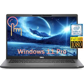 Dell Latitude 7420 Touchscreen Laptop Computer, Intel 11th Gen Core i7-1185G7, 16GB RAM, 512GB SSD, 14" FHD (1920x1080) Notebook, Backlit Keyboard Windows 11 Pro (Renewed)