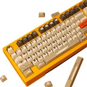 أغطية مفاتيح PBT مخصصة باللون الأبيض والرمادي 140 مفتاحًا أغطية مفاتيح على شكل سمكة 5 جوانب صبغ التسامي مجموعة أغطية مفاتيح ملف تعريف الكرز، للوحة المفاتيح الميكانيكية 60% 65% 75% 100% Cherry Mx Switches