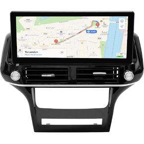 Exclusive Car Stereo Radio Dash Kit for Jeep Grand Cherokee LCD Screen 2011-2017, 12.3" Android Head Unit TS10, 4+32G, Wireless CarPlay & Android Auto, GPS Navigation, AHD Backup Camera