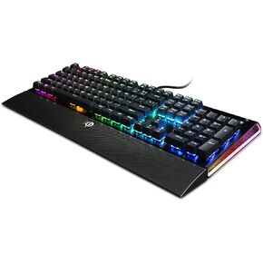 CyberpowerPC Skorpion K2 CPSK305 RGB Mechanical Gaming Keyboard with Kontact ™ Brown (Tactlile) Mechanical Switches,Black