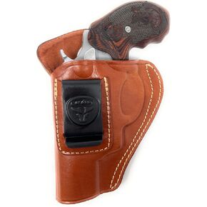 Cardini Leather Premium IWB Leather Holster for Concealed Carry | Fits Smith & Wesson K Frame and N Frame Revolvers, Model 60 | Rock Island M206 2" | Other 38 Special Revolvers