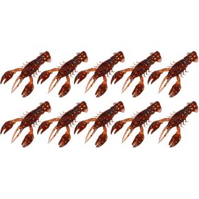 Fishing Lures, Elastic Flexible Soft Fishing Bait Reusable Fishing Lure Realistic Crayfish Soft Bait For Mandarin Fish, Black Fish, Perch, Carp