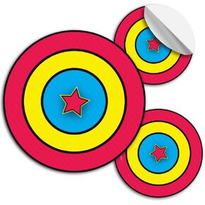 StikArt Shooting Target Wall Decals