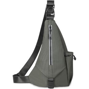 Sling Bag Chest Shoulder Backpack for Men Women Crossbody Bags Casual Daypack for Travel Running Hiking Bicycle