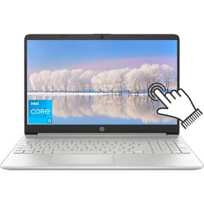HP Newest 15.6" HD Touchscreen Laptop Computer, 6-Core Intel Core i3-1215U, 32GB RAM, 1TB NVMe SSD, Fast Charge, Numeric Keypad, HDMI, WiFi, Type-C, Win 11, w/CUE Accessories