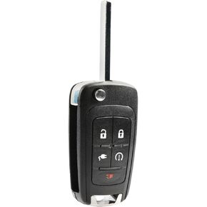 fits 2011 2012 2013 2014 2015 Chevrolet Volt Flip Key Fob Keyless Entry Remote (22923862, 22737521)