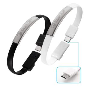 Bracelet Charger for iPhone and iPad, Short USB Fast Charging Data Cable, 8.66 Inch Flat Outdoor Phone USB Charging Cord, For iPhone 14/13/12/11/Pro/Max/XS/X, iPad, AirPods, MacBook (Pack of 2)