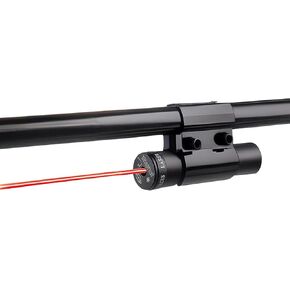 Tactical Mini Red Dot Laser Sight Scope with Barrel Clamp Mount for Rifle Shot Gun