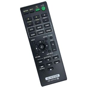 RM-ANP109 Replace Remote Control fit for Sony Audio Video Home Theater Sound AV System HT-CT260 HT-CT260C HT-CT260H HT-CT260HP HT-CT260W SA-CT260 SA-CT260H SA-WCT260H PN1H Sub RM-ANP084