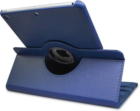 Case for ipad 9th 7th / 8th Generation 10.2 inch Model MK2K3LL/A MK2L3LL/A MK2N3LL/A, MK2P3LL/A- 360 Degree Rotating Protective Stand Cover Auto Wake Sleep (Blue) in Kuwait