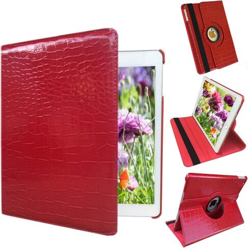 Case for ipad 9th 7th / 8th Generation 10.2 inch Model MK2K3LL/A MK2L3LL/A MK2N3LL/A, MK2P3LL/A- 360 Degree Rotating Protective Stand Cover Auto Wake Sleep (Blue) in Kuwait