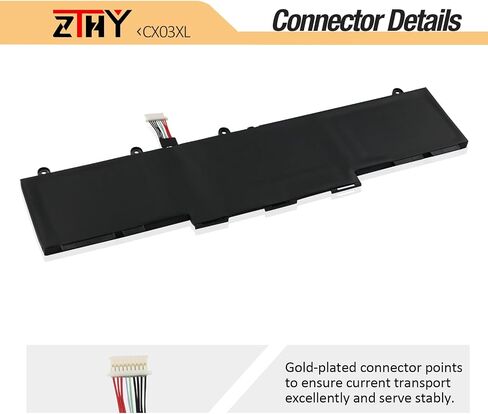 ZTHY CX03XL استبدال بطارية الكمبيوتر المحمول HP EliteBook x360 830 G7 EliteBook x360 830 G8 Series HSTNN-IB9G HSTNN-LB8R L77624-422 L77624-421 L77624-1C1 L78551-005 CX03053XL 11.55V 53Wh 4400 مللي أمبير 3 خلايا in Saudi Arabia
