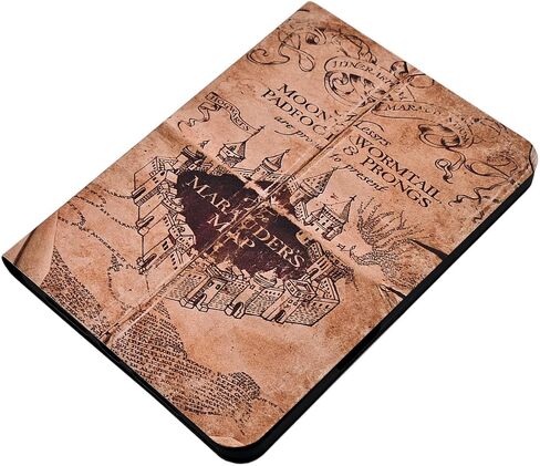 Case for iPad Air 5th / 4th Generation 10.9 Inch (2022/2020), Premium PU Leather Folding Stand Shell Soft TPU Back Cover with Pencil Holder Auto Wake/Sleep, Magic Map Vintage in Kuwait