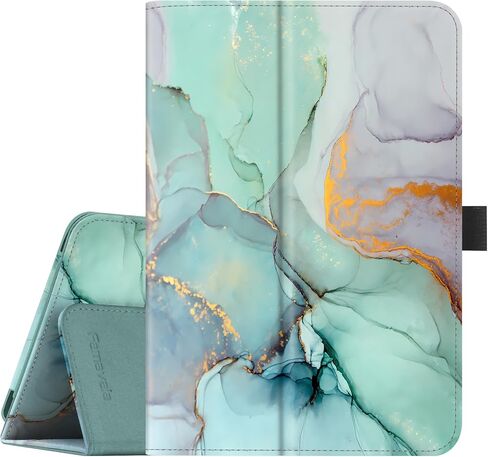 غطاء حافظة Famavala Folio لجهاز لوحي مقاس 7 بوصات (الجيل الثاني عشر، إصدار 2022) غير مناسب لجهاز Dragon Touch A7 اللوحي (GreenMarble) in Kuwait