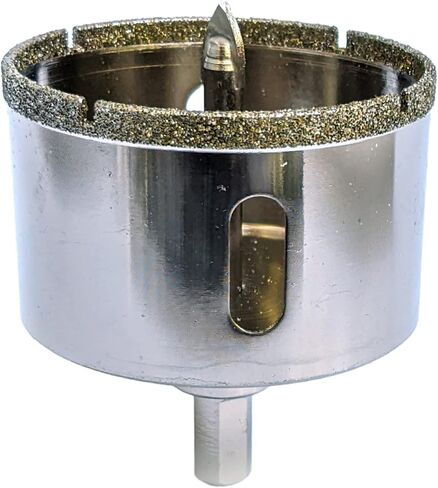 Drilax 1-1/4 Inch Diamond Drill Bit Tile Hole Saw Ceramic Porcelain Quartz Granite Kitchen Bathroom Shower Faucet Installation 1.25 Inches with Removable Center Pilot Drill Bit Locator Pin Locator in Kuwait