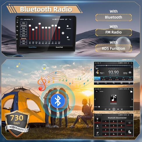 Podofo [2+64G] Car Stereo Radio for Chrysler Grand Voyager 2013-2016 with Wireless CarPlay & Android Auto 9 Inch Touch Screen Bluetooth Audio with GPS Navigation Mirror Link WiFi RDS AHD Backup Camera in Saudi Arabia